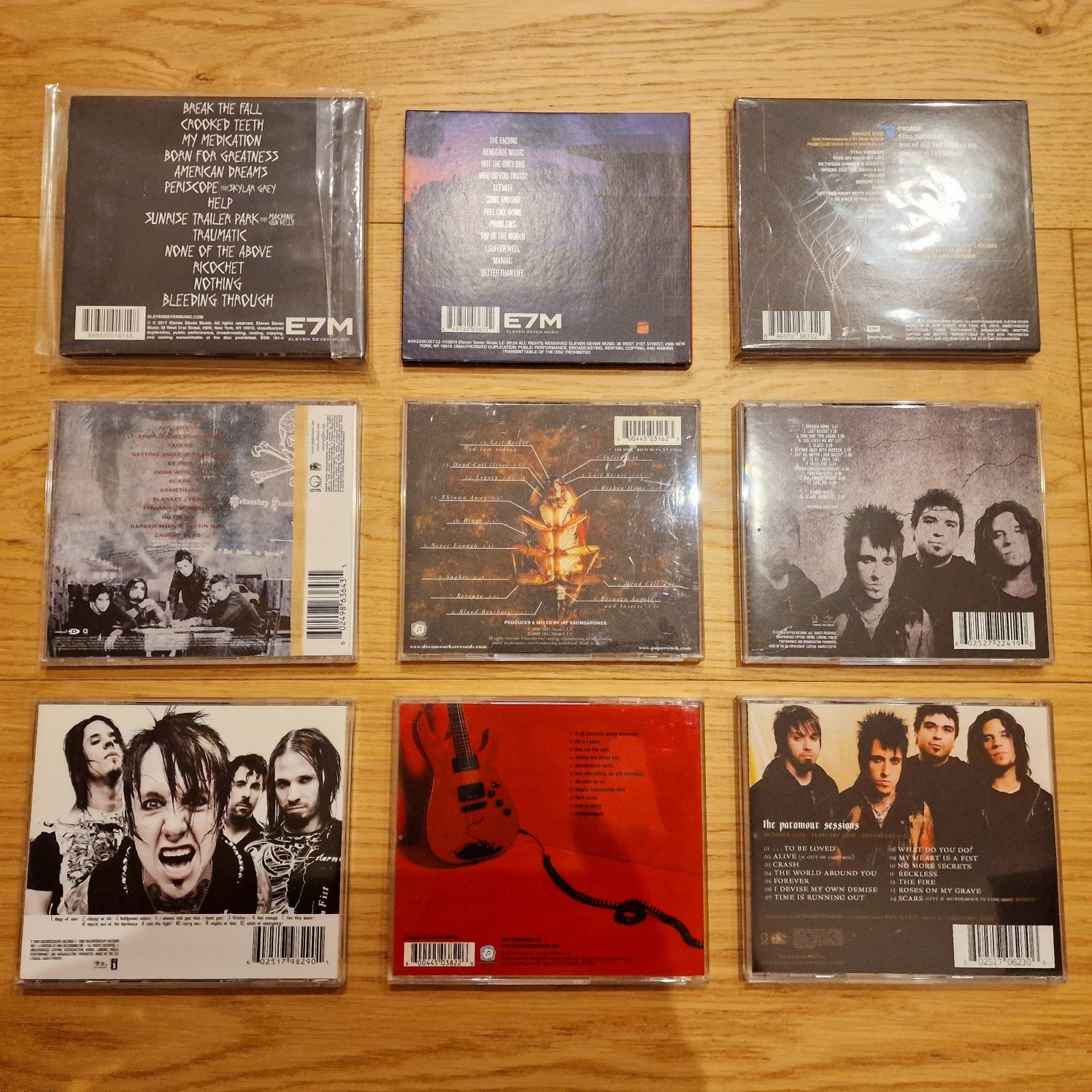 PAPA ROACH - dyskografia / CD DVD / linkin park limp bizkit deftones