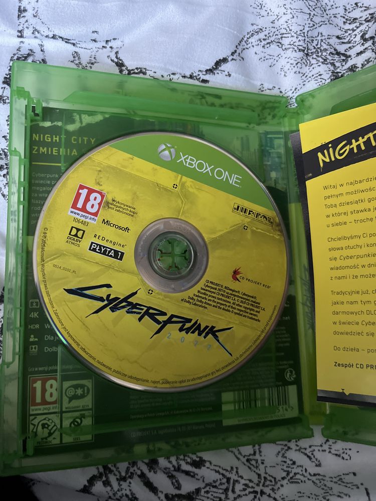 Cyberpunk na xbox one
