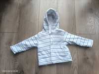 Rozpinana bluza z kapturem rozm 3-6M