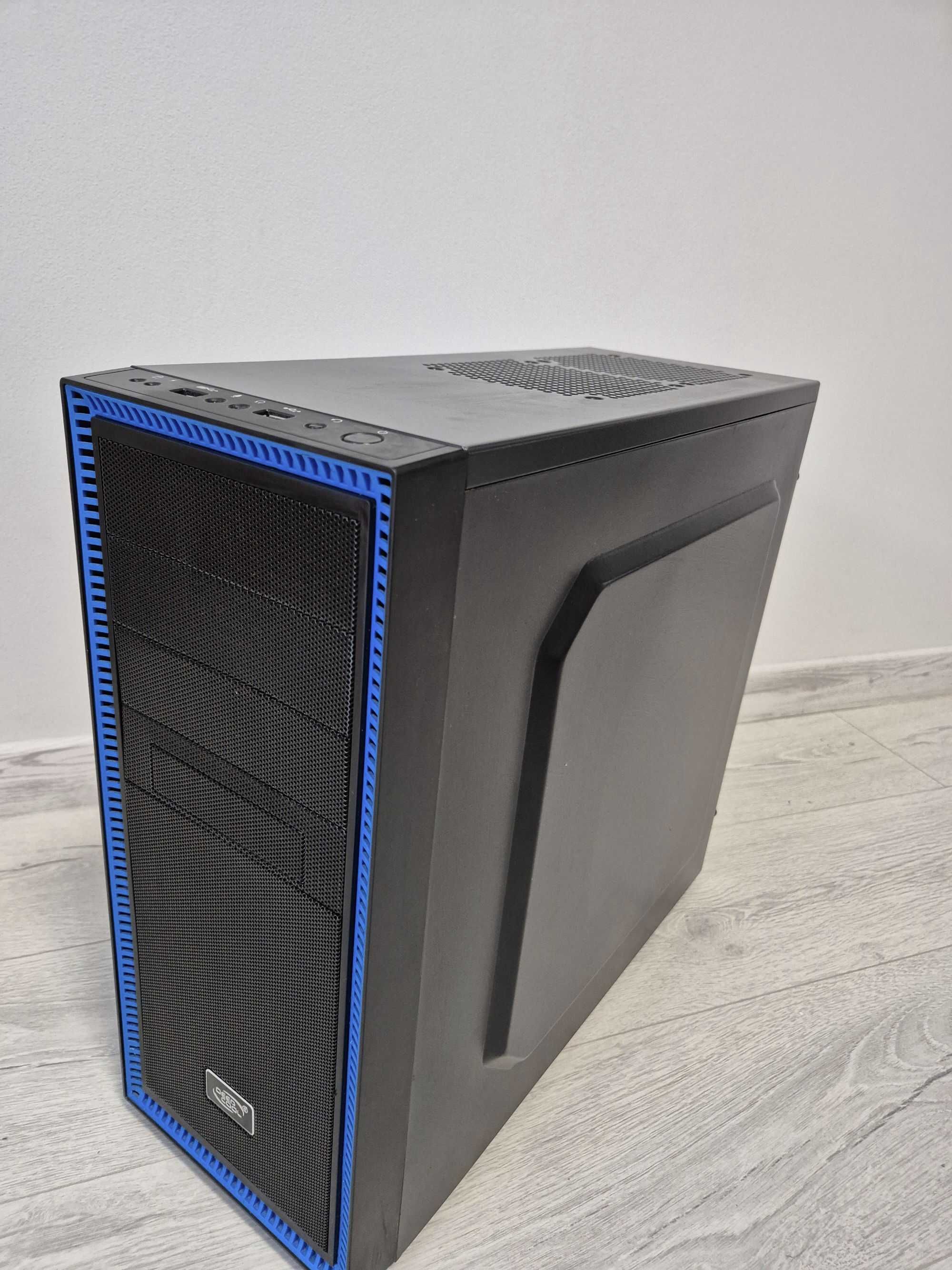 ATX корпус DeepCool TESSERACT. Продув і пилозахист. 4x3.5" HDD. 3x2.5"