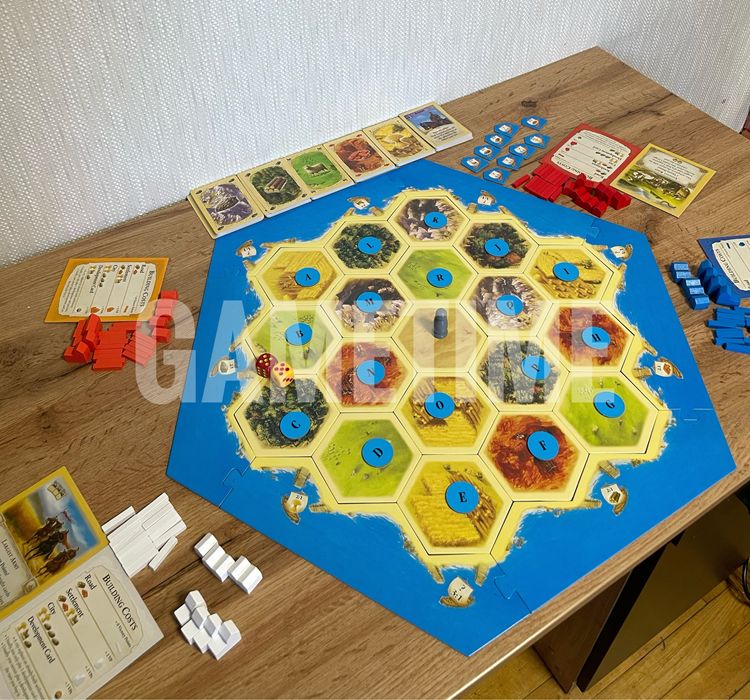 Катан колонізатори колонизаторы настільна гра