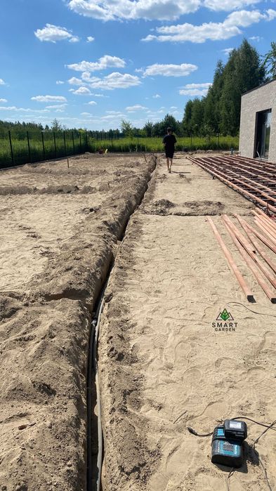 Trawniki - Glebogryzarka - Wyrównywanie - Nawadniania - SMART GARDEN