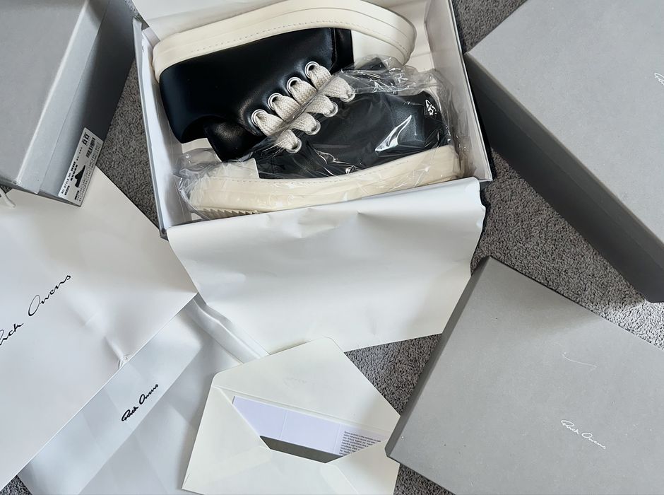 Rick Owens Jumbo Lace Shoes,кросівки рік овенс,42