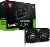 MSI GeForce RTX 4060 Ventus 2x Black OC 8GB GDDR6