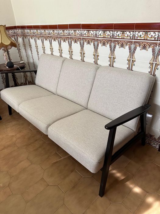 IKEA EKENÄSET Sofá 3 lugares e 2 poltronas