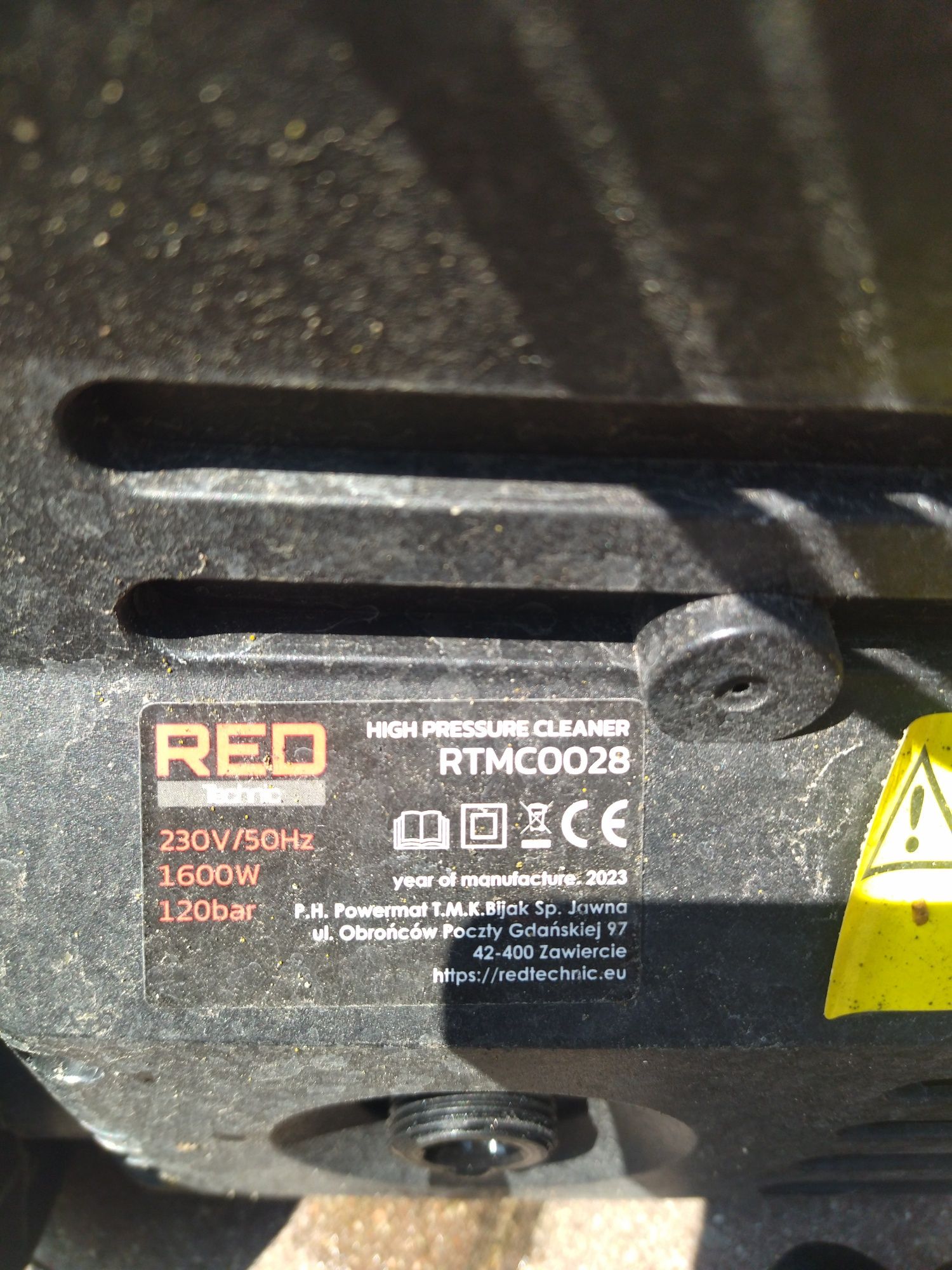 Myjka ciśnieniowa Red Technic