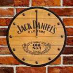 Designerski Zegar dla Smakosza whisky w stylu Jack Daniel's