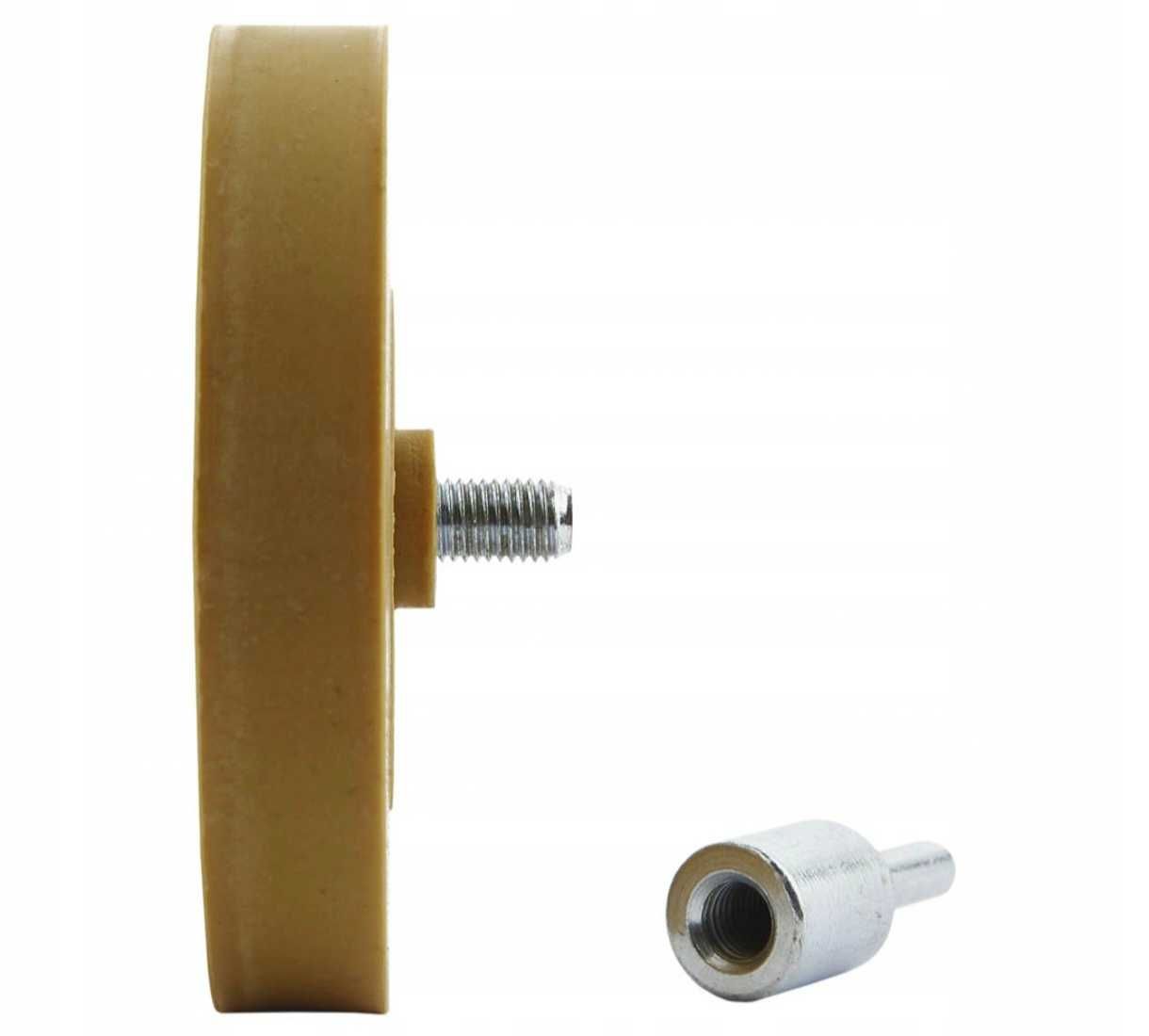 Gumowy Krążek do Usuwania Kleju na Wiertarkę + Adapter