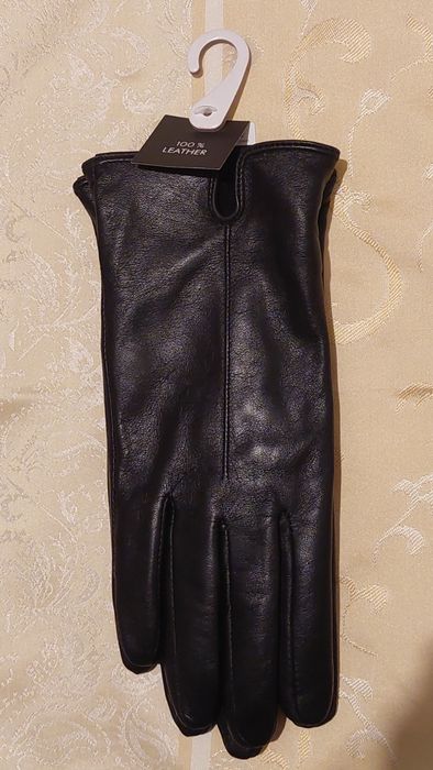 Рукавички жіночі шкіряні