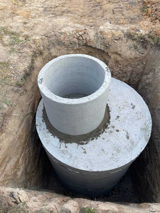 Кільця бетонні. Септик, вигрібна яма, каналізація. Під ключ.