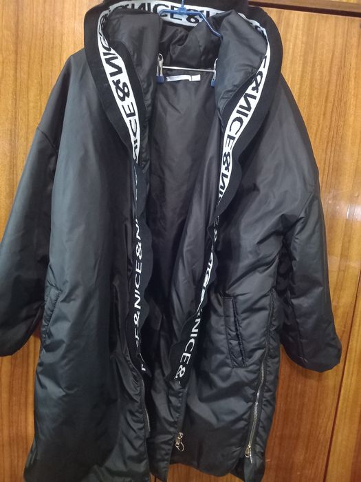 Батал демісезонная фірменная куртка пальто 62-64 розмір