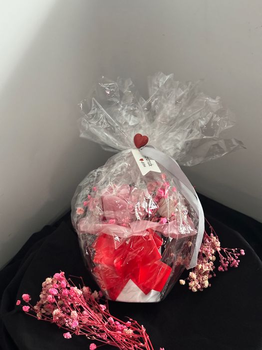 Mini flower box - świece sojowe