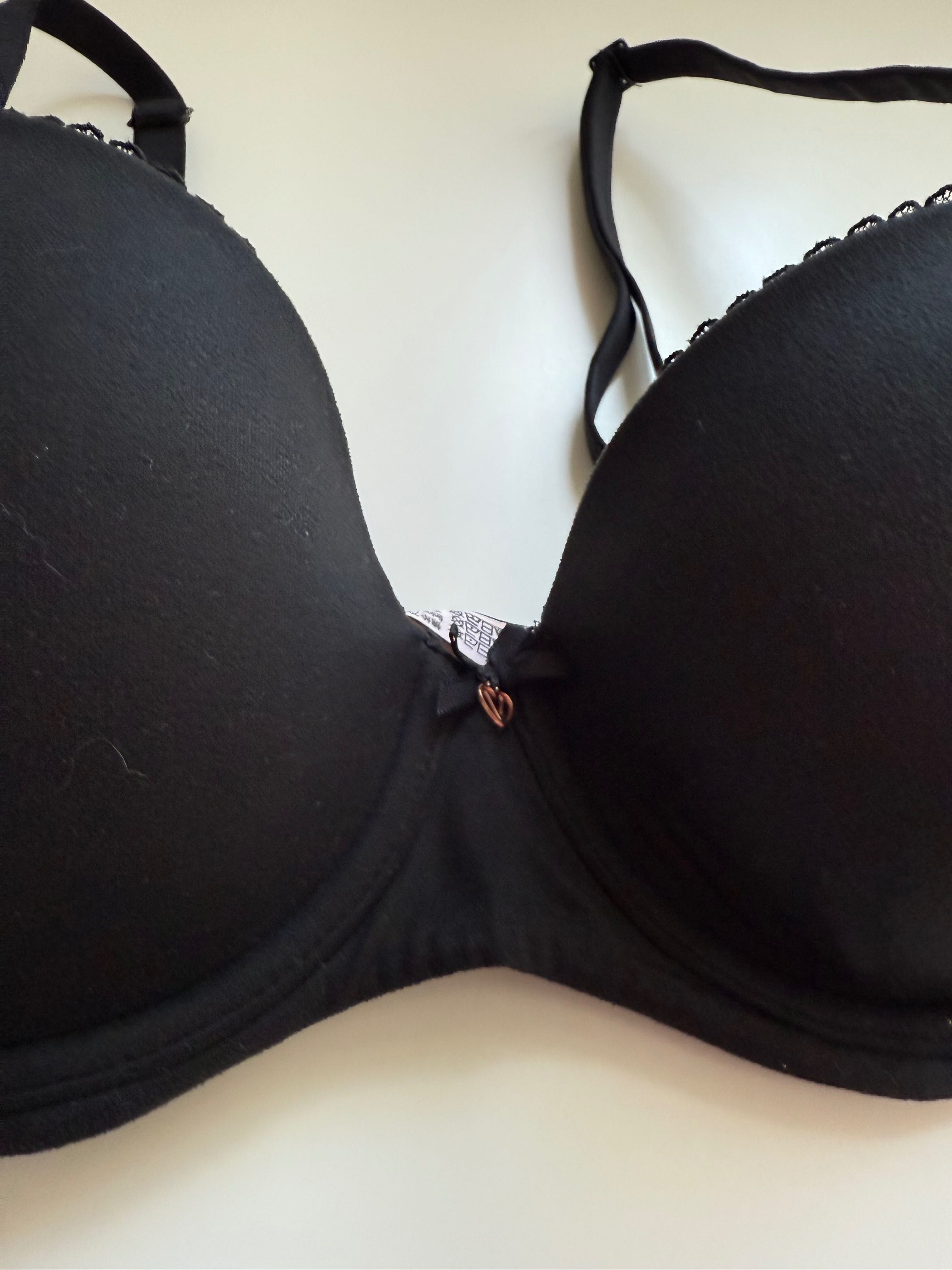 Czarny biustonosz Victoria’s Secret