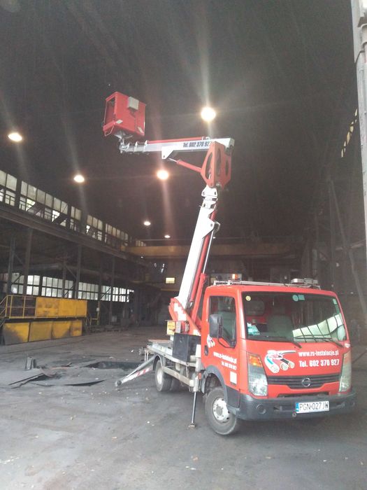 podnośniki koszowy GNIEZNO - wynajem