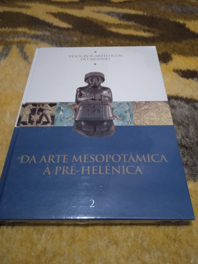 Vendo 7 livros novos tesouros artísticos do mundo