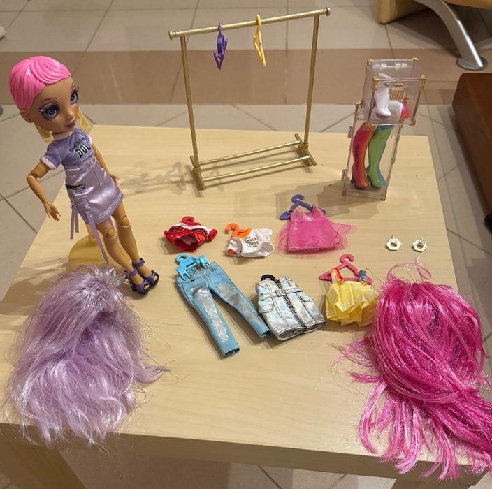 LOL X 3: Carro + loja/Expositor + Fashion Studio Rainbow