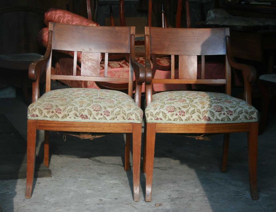 2 fotele antyki starocie meble do salonu