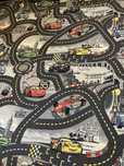 Dywan Zygzak Mcqueen, Disney Cars, ulice, miasto, POLECAM