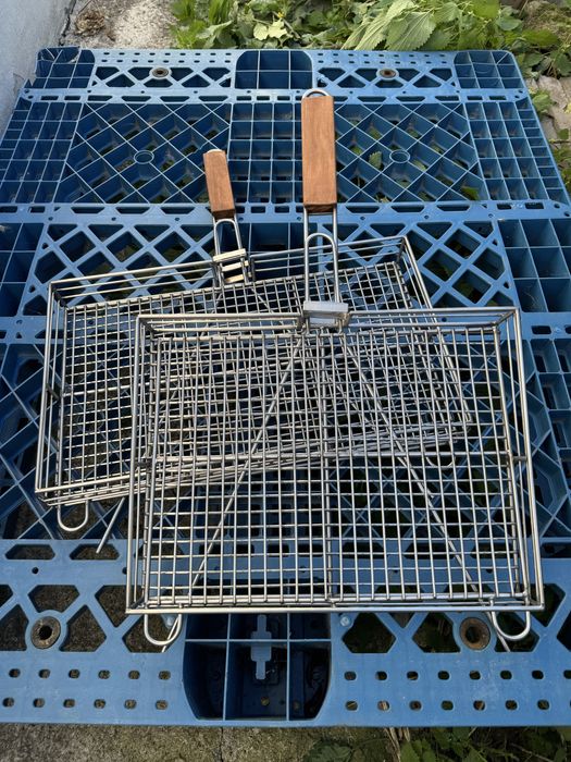 Барбекю сітка решітка 30х40х5/решетка сетка для гриля/ручна робота bbq