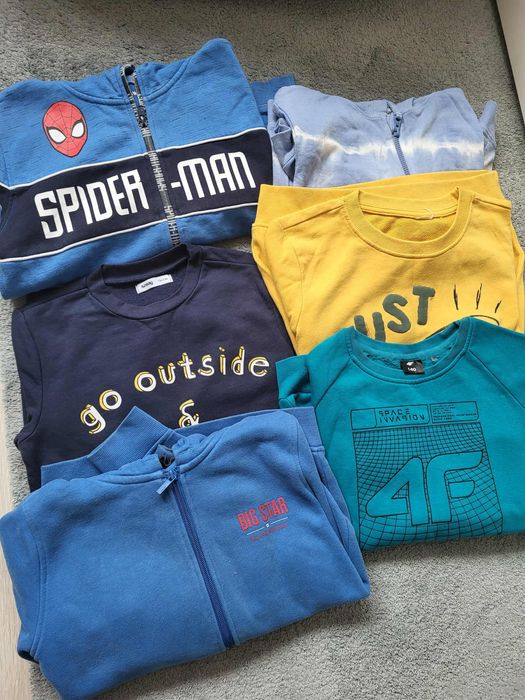 Paka ubrań rozmiar 134