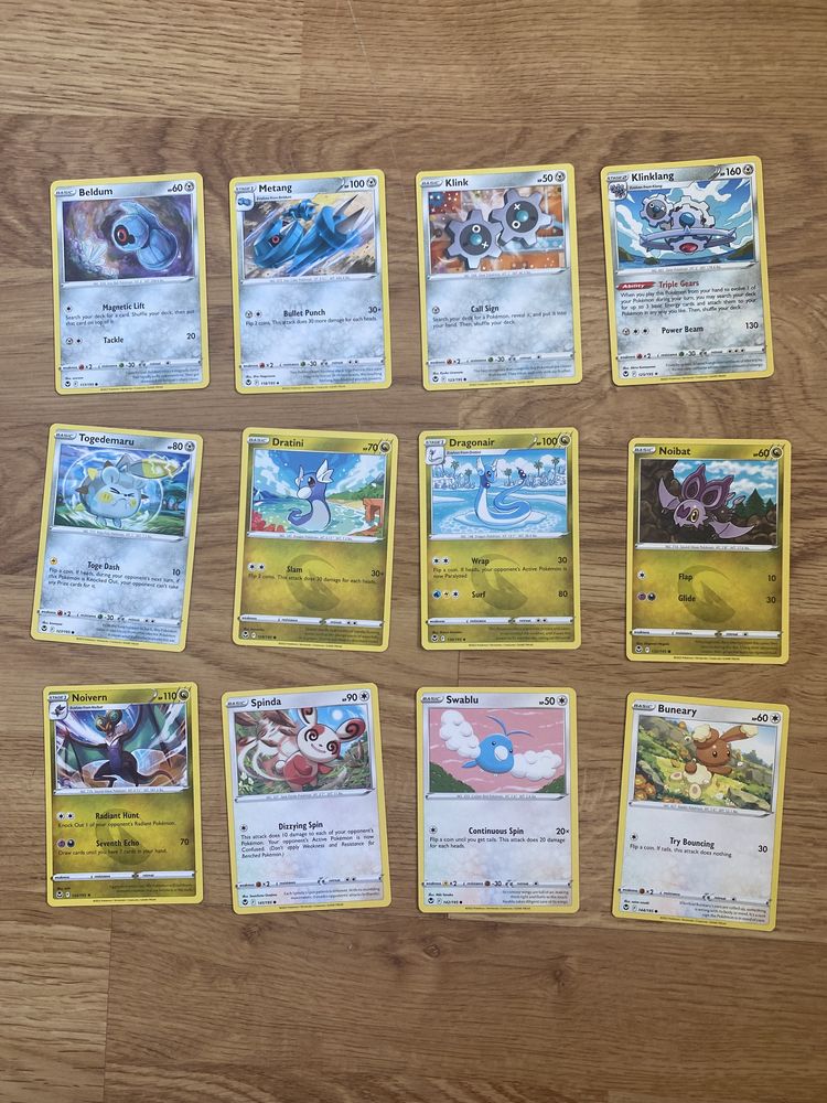 69 Cartas Pokémon Sword and Shield Silver Tempest