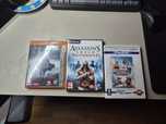 Zestaw 3 gier, virtua tenis 3,  Shadow of mordor, assasin creed
