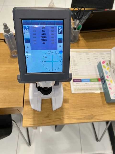 Frontofokometr /dioptromierz elektroniczny