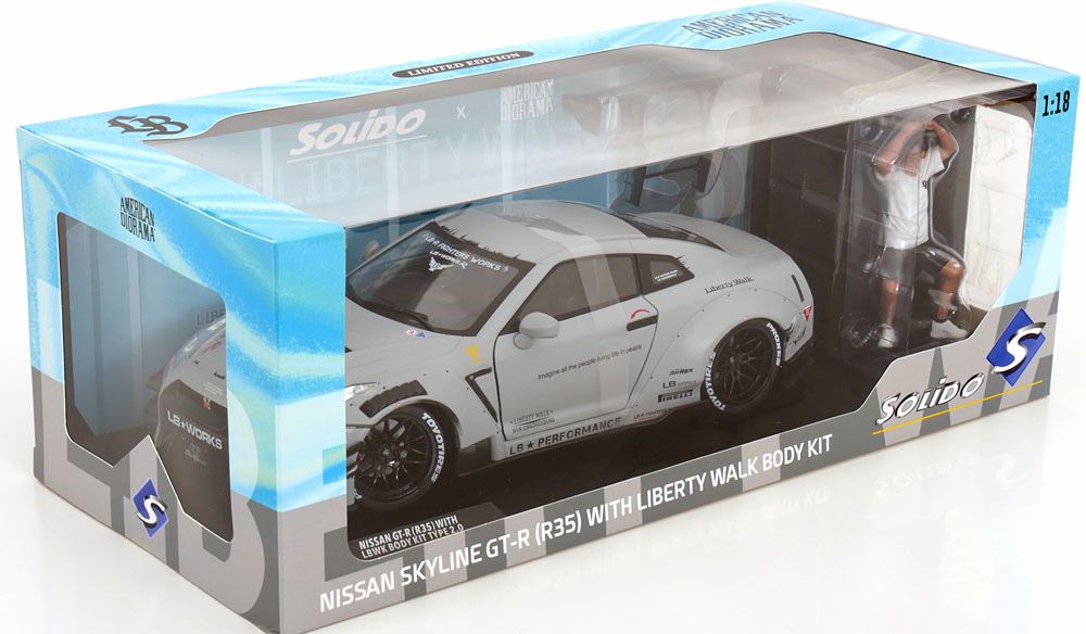 Miniaturas 1/18 mais figura dos fundadores RBW e LBWK