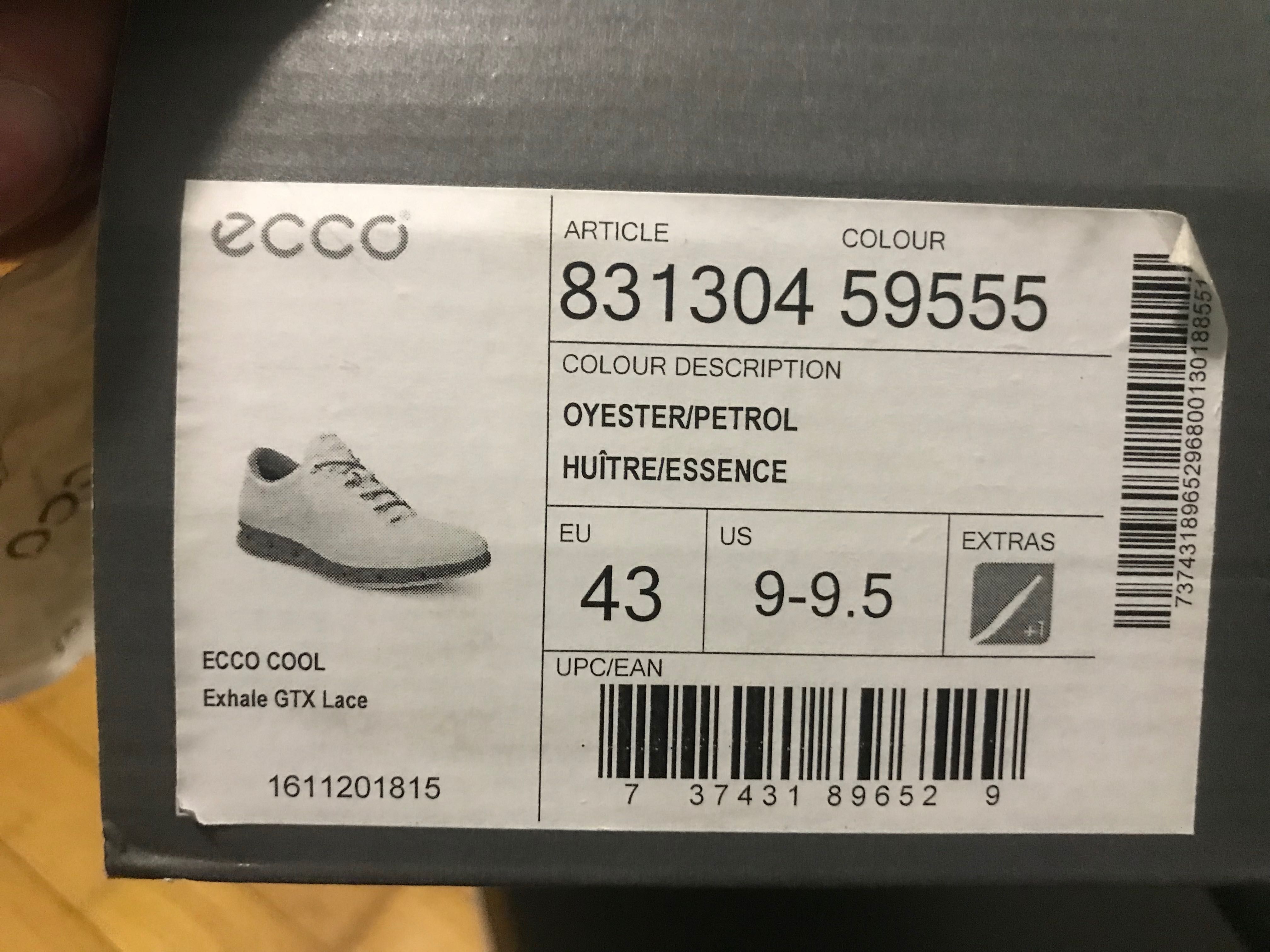 Продам НОВІ,вишукані потужні кросівки ECCO GORE TEX.