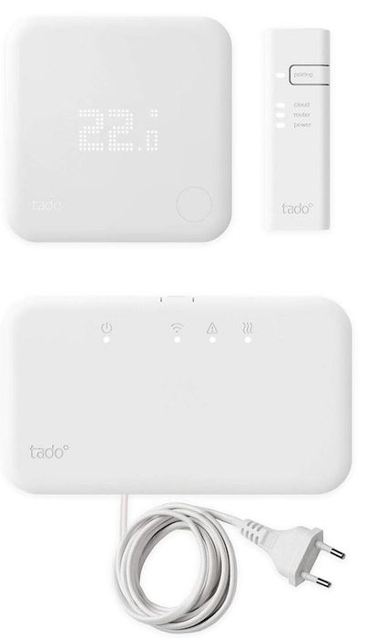 TADO — 1 termostato inteligente + 2 cabeças termostáticas inteligentes