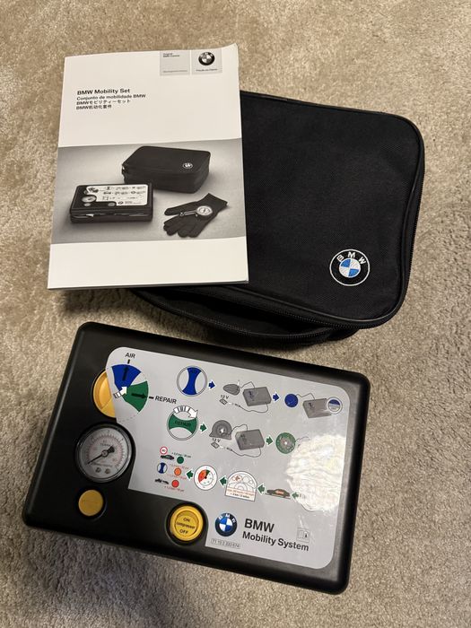 Kompresor z mleczkiem uszczelniającym