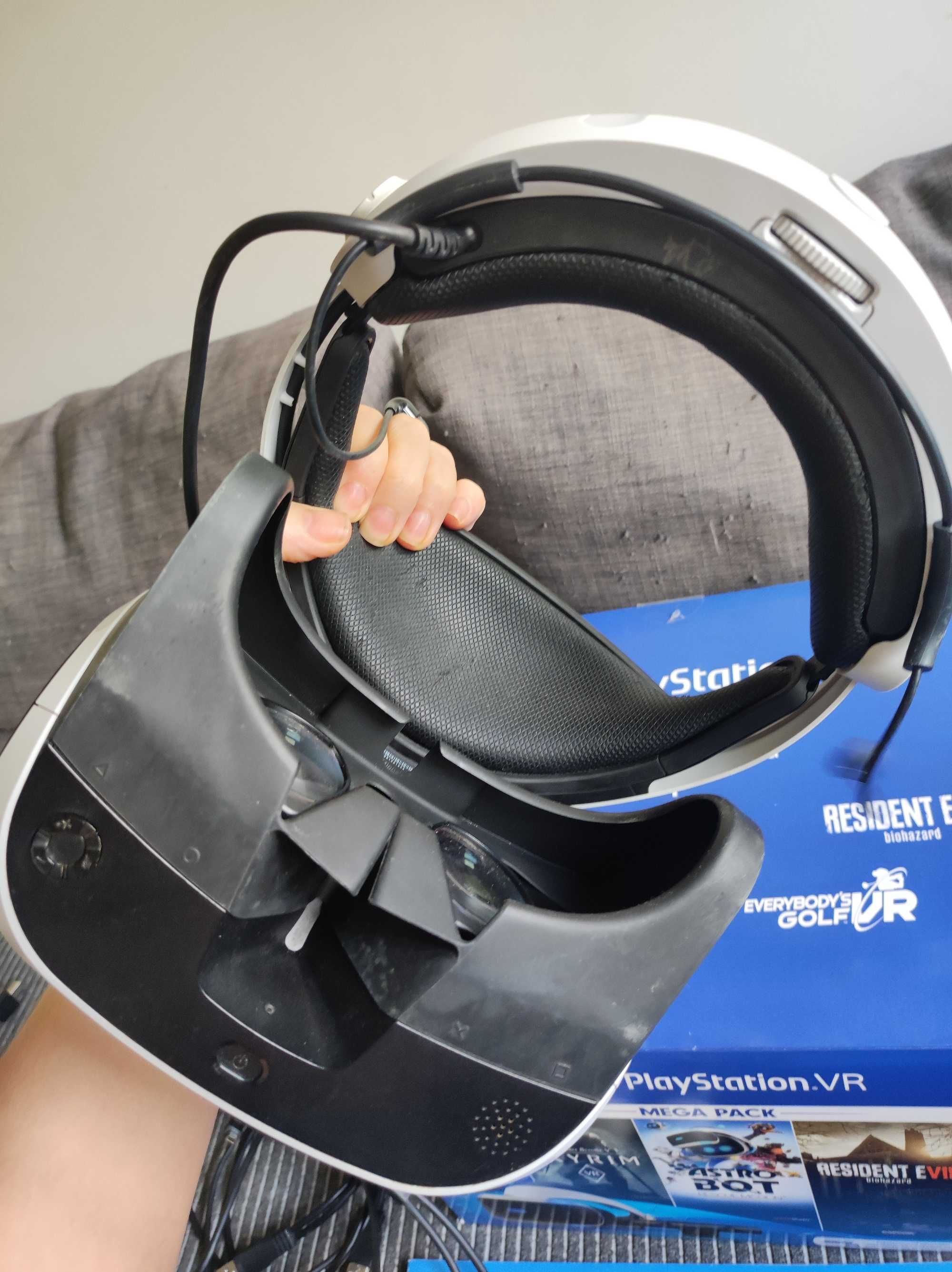 PlayStation VR w pudełku kamera, zestaw