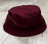 Kapelusz bucket hat bordowy burgund