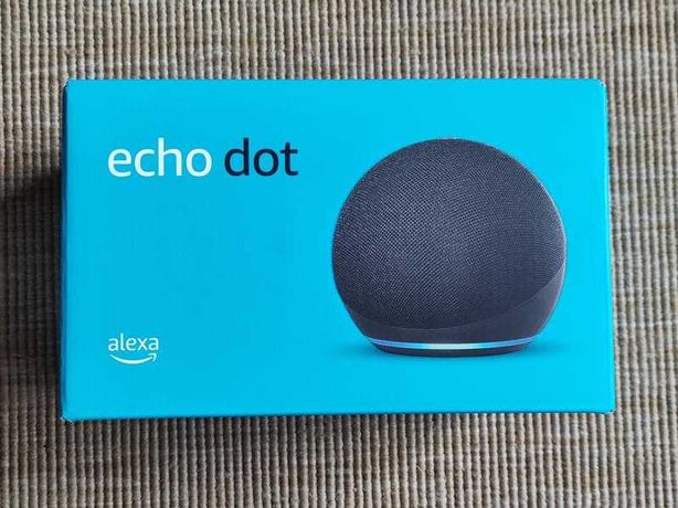 Coluna inteligente Echo Dot (4ª geração) - Alexa - SELADA
