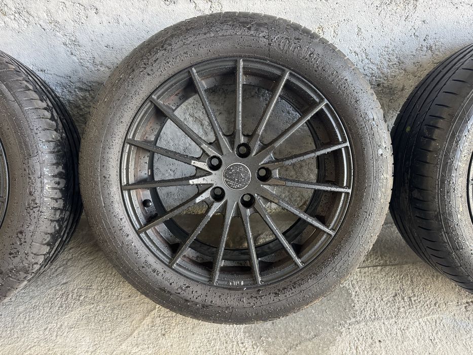 Jantes 17 5x112 com Pneus Continental