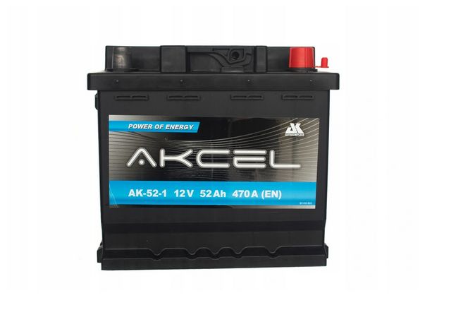 Akumulator 52Ah 470A Akcel