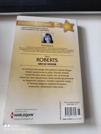 Nora Roberts Grecki Honor