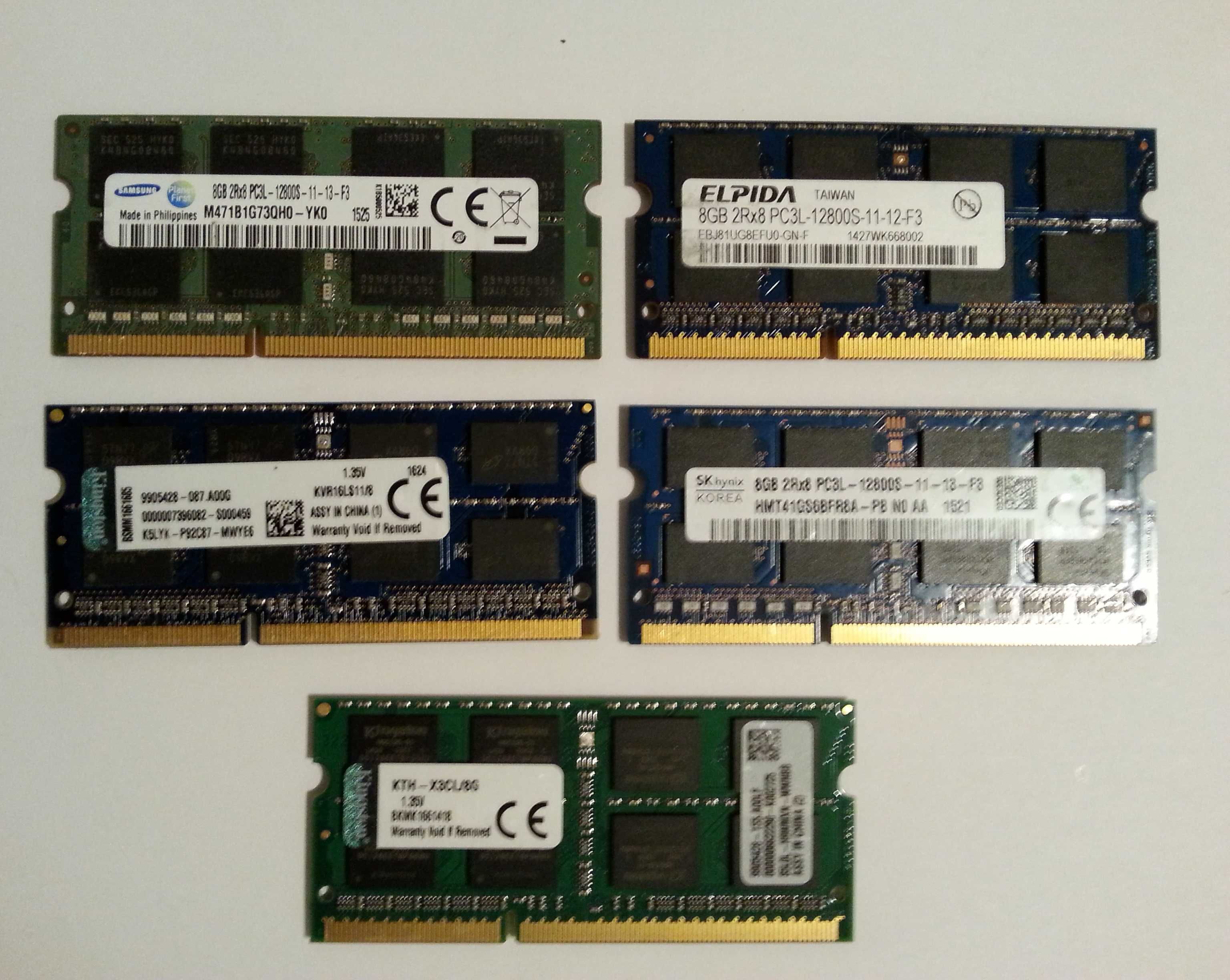 Stan idealny,test przed zakupem-DDR3 4GB-SODIMM.Polecam.1,35-1,5V