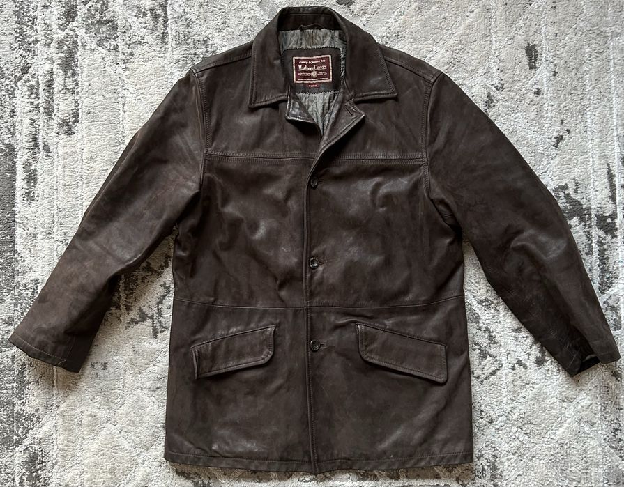 Marlboro Classics kurtka skórzana Cowskin r.XL
