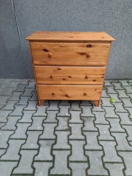 Komoda drewno sosnowe z szufladami