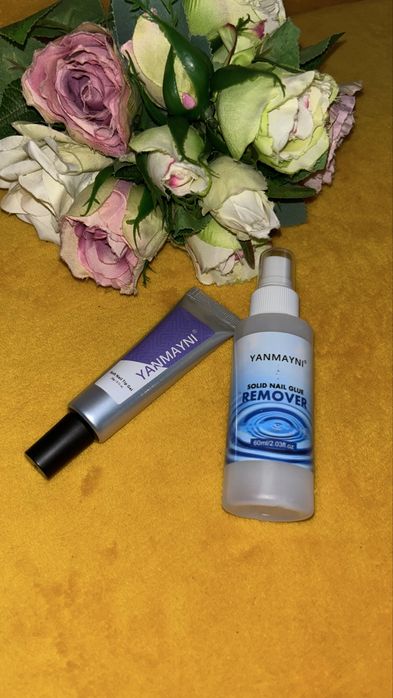 Żel do tipsów Yanmayni Soft Nail Tip Gel oraz Remover zestaw