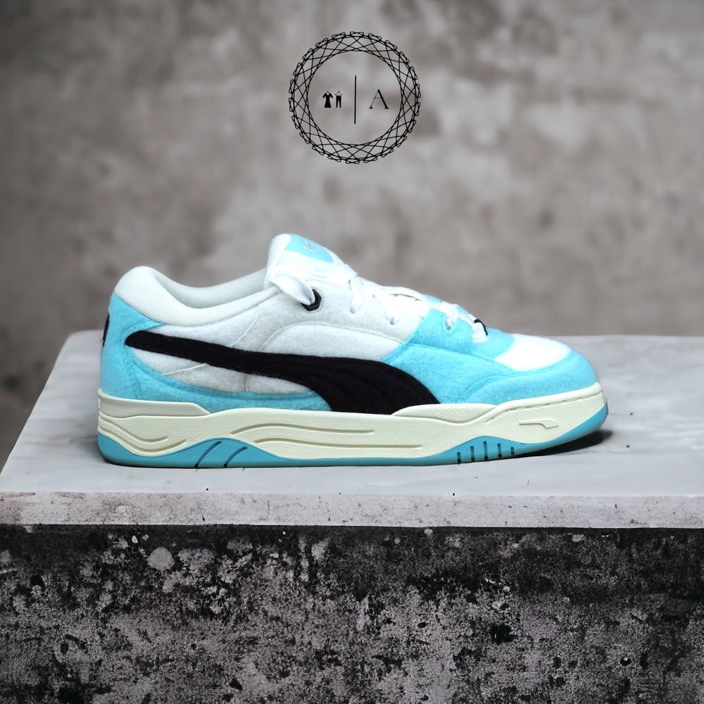 PUMA 180 FELT TEAM AQUA WHITE BLUE 393221-02 чоловічі кросівки