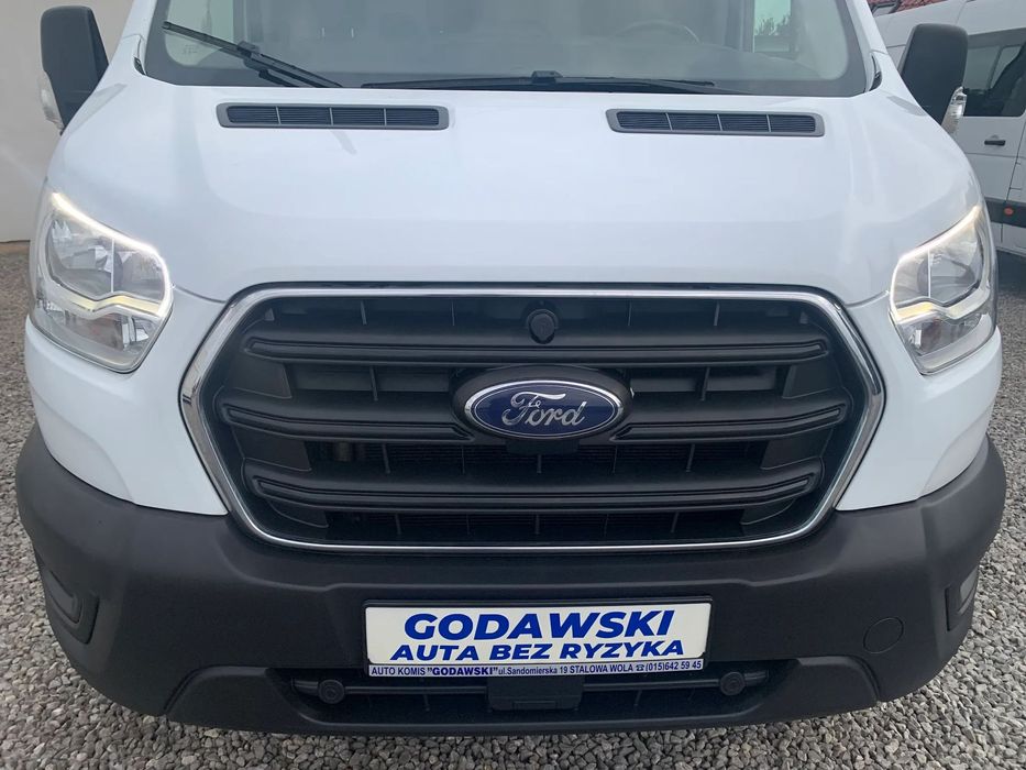 Ford TRANSIT 350 2,0 Ecoblue Trend 130KM L3H2  Tempomat Klima Salon PL I.Właśc. Serwis Bezwyp Oryg Lak. Gwar Fvat23%!