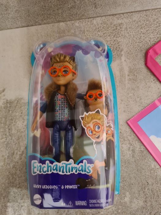 Nowy zestaw lalka enchantimals torebka prezentowa  jeż Wizby Ponter