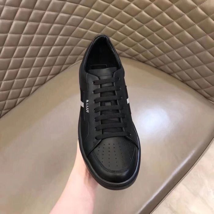 BALLY кожанные кроссовки мужские оригинал кеды