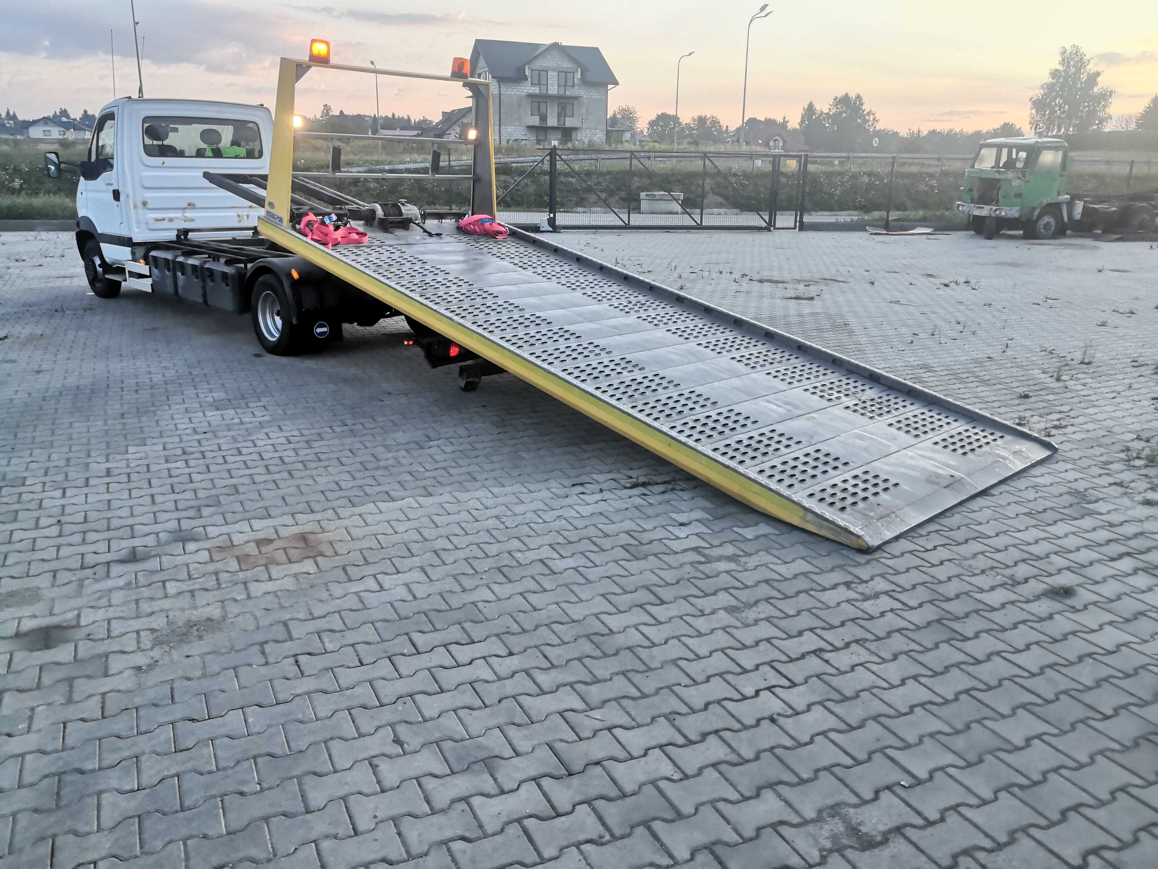auto laweta PLATFORMA hydr RENAULT MASCOTT 150.65 pomoc drogowa