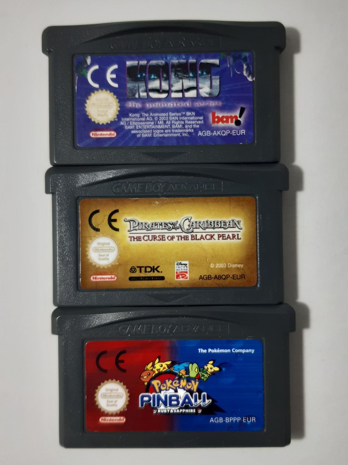 Jogos Game Boy Advance / GBA (Cartuchos Nintendo)