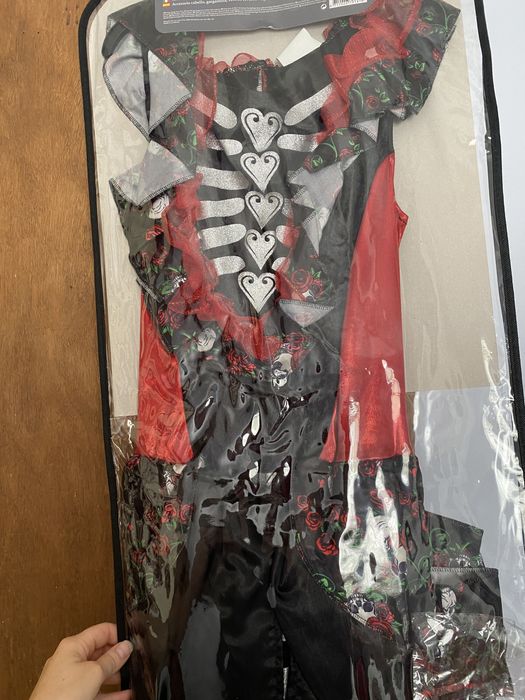 Vestido dia de los muertos Halloween Catrina