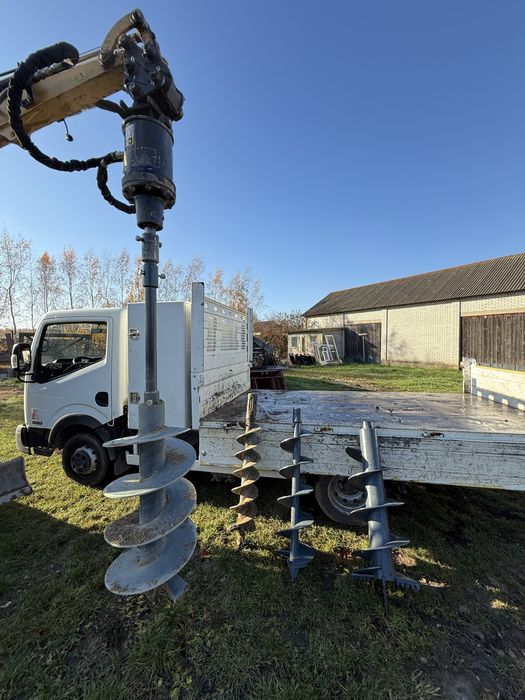 Wiercenie do 2,5 m fi 20,30,40,50 Minikoparka CAT 3 t Wiertnica Młot