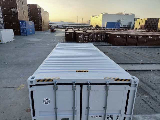 Kontener morski 20HC Open Side, podwyższany 6 metrowy, boczne wrota